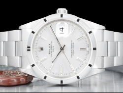 Ролекс (Rolex) Date 34 Argento Oyster Silver Lining Dial 15210